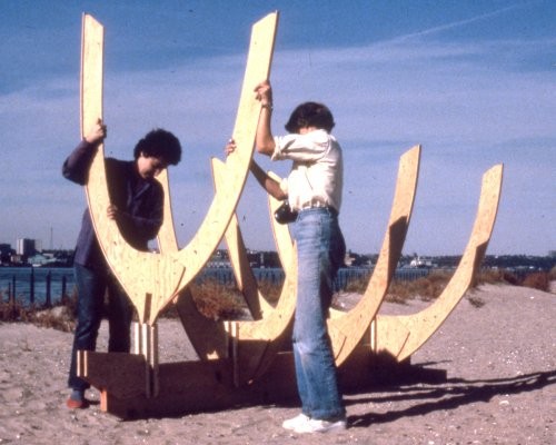 Assembling Boat at the beach
