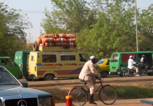 Onion truck, Bamako Traffic