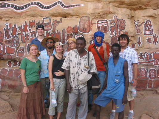 Circumcision Wall in Songo, a Dogon village