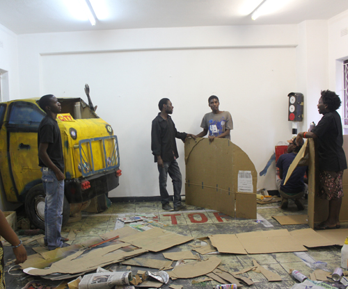 Collaborative Project, First Floor Gallery, Harare, Zimbabwe